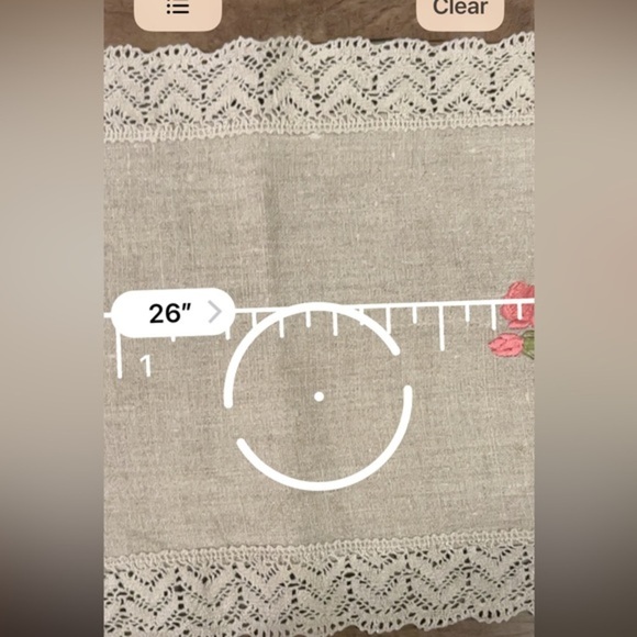 Embroidered Doily with Roses. H39‎ - Picture 3 of 7